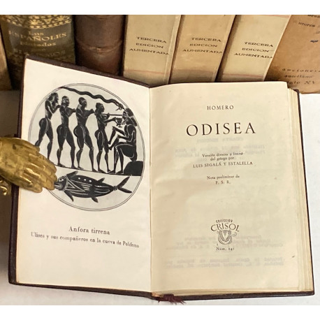 Odisea. Versión directa y literal del griego por Luis Segalá Estalella. Nota preliminar de F.S.R.