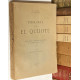 Tipología de El Quijote. Ensayos sobre la estructura psicosomática de los personajes de la novela. Prólogo del Dr. G. Marañón.