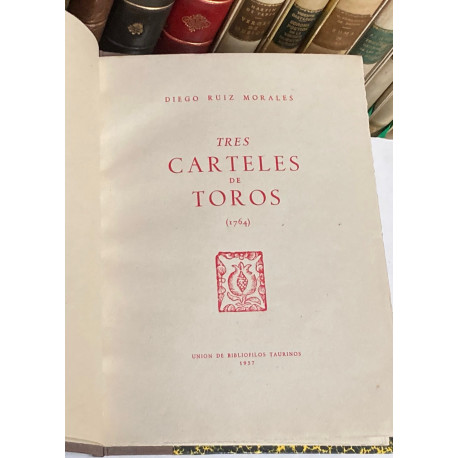 Tres carteles de toros (1764). 