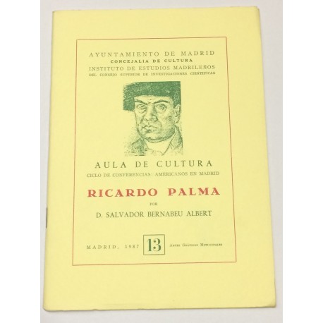 Ricardo Palma.