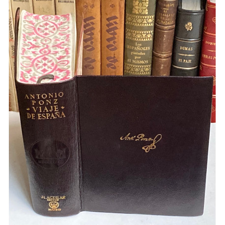 Viaje de España, seguido del Viaje Fuera de España. Preparación, Introducción e índices adicionales de Casto María del Rivero.