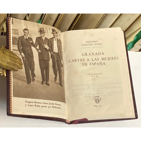 Granada. Cartas a las mujeres de España. Nota preliminar de F.S.R.