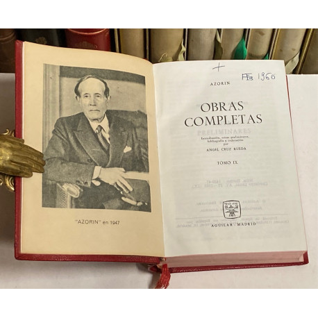 Obras Completas. Tomo IX.