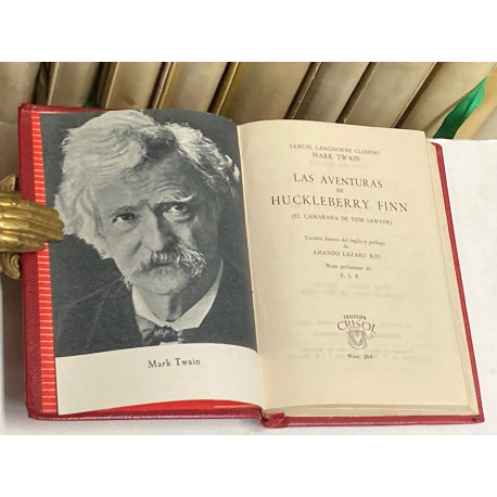 Las aventuras de Huckleberry Finn.