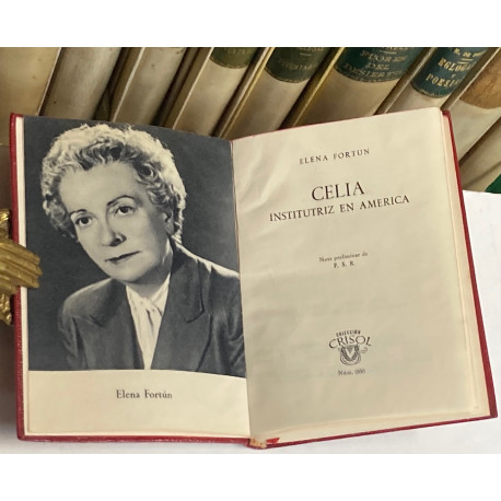 Celia Institutriz en América.