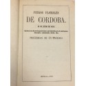 Juegos Florales de Córdoba. 11 de Junio de 1859. Colección de composiciones premiadas en el certámen literiario.