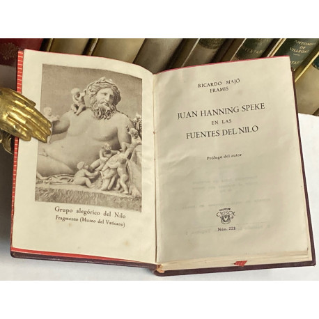 Juan Hanning Speke en las Fuentes del Nilo.