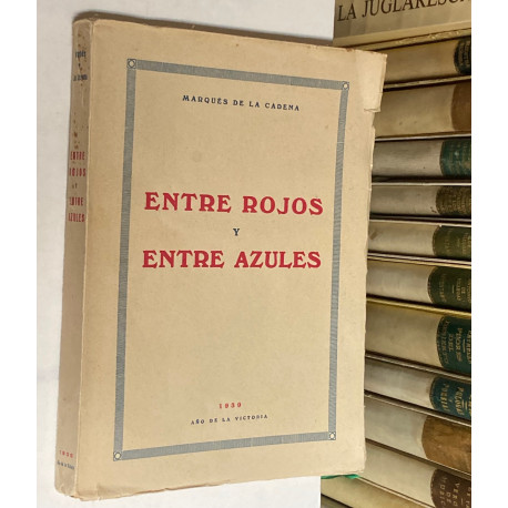 Entre rojos y entre azules.