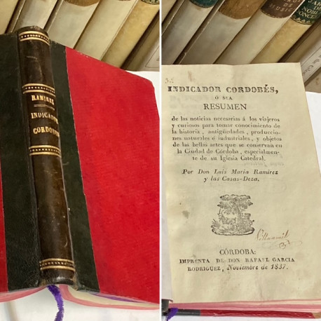 Indicador Cordobés ó sea manual histórico-topográfico de la Ciudad de Córdoba.