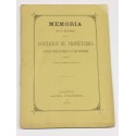 MEMORIA Asociación de Propietarios de Fincas Urbanas de Madrid y su zona de ensanche presentada en 1879.