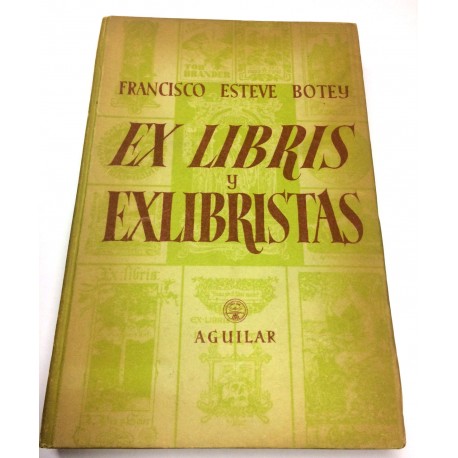 Ex libris y exlibristas.