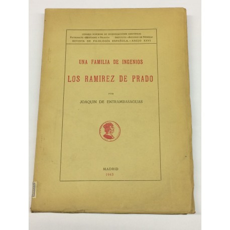 Una familia de Ingenios. Los Ramírez de Prado.