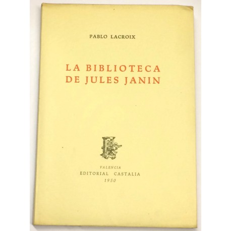 La biblioteca de Jules Janin.