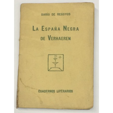 La España negra de Verhaeren.