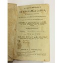 Nuevo epítome de Gramática Latina o verdadero método de enseñar el latín a un principiante.