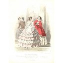 Litografía de moda perteneciente a la obra LES MODES PARISIENNES. Nº 623.