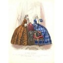 Litografía de moda perteneciente a la obra LES MODES PARISIENNES. Nº 631.