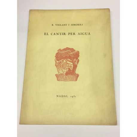 El cantir per aigua [sobre cántaros y botijos].