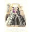 Litografía de moda perteneciente a la obra LES MODES PARISIENNES. Nº 930.