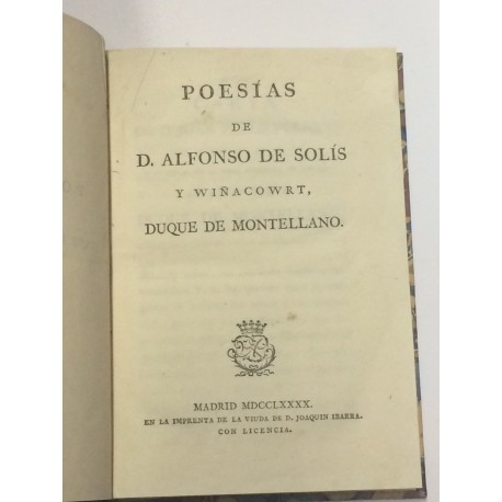 Poesías.