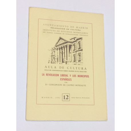 La revolución liberal y los municipios españoles.