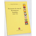 Diccionario de cintas de Recompensas Españolas (desde 1700).