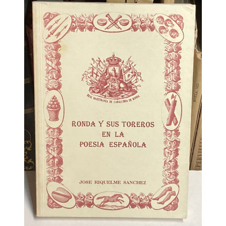 Ronda y sus toreros en la poesía española.