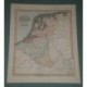 Antiguo mapa de REY DE LOS PAISES BAJOS UNIDOS HOLANDA HOLLAND KING OF THE UNITED NETHERLANDS perteneciente a CARY´S NEW UNIVERS