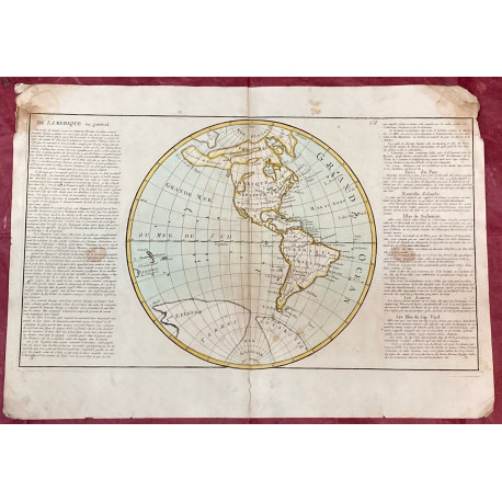Géographie moderne: MAPA DE AMÉRICA GENERAL (América, México, Canadá, Brasil, Perú, Nueva Zelanda Azores).