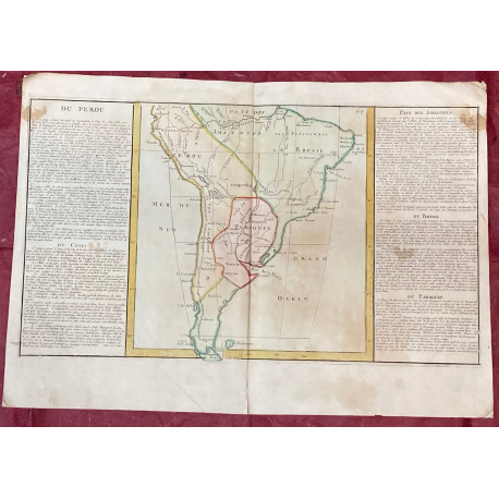 Géographie moderne: MAPA DE PERÚ ( América: Perú, Paraguay, Brasil, Amazonas y Chile).