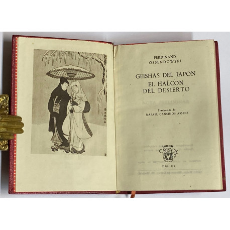 Geishas del Japón. El halcón del desierto. Traducción deRafael Cansinos Assens.