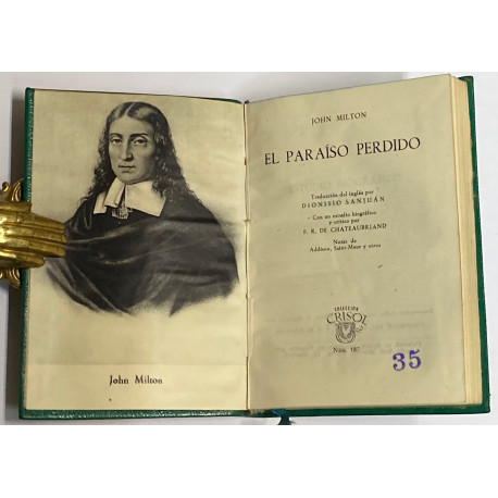 El paraiso perdido. Traducción del inglés por Dionisio Sanjuán. Con un estudio biográfico y crítico por Chateaubriand. 