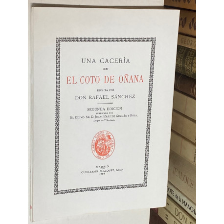 Una cacería en el Coto de Oñana.