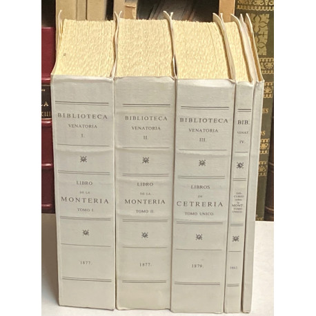 Biblioteca Venatoria. Colección de obras clásicas epañolas de montería, de cetrería y de caza menor, raras, inéditas ó desconoci