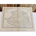 Mapa de CÁCERES perteneciente al Atlas Geográfico de España.