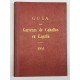 Guía de las carreras de caballos verificadas en España en el año 1951. Datos oficiales.