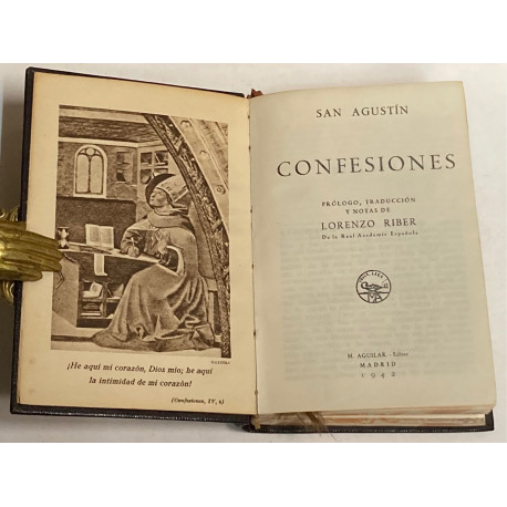 Confesiones. Prólogo, traducción y notas de Lorenzo Riber.