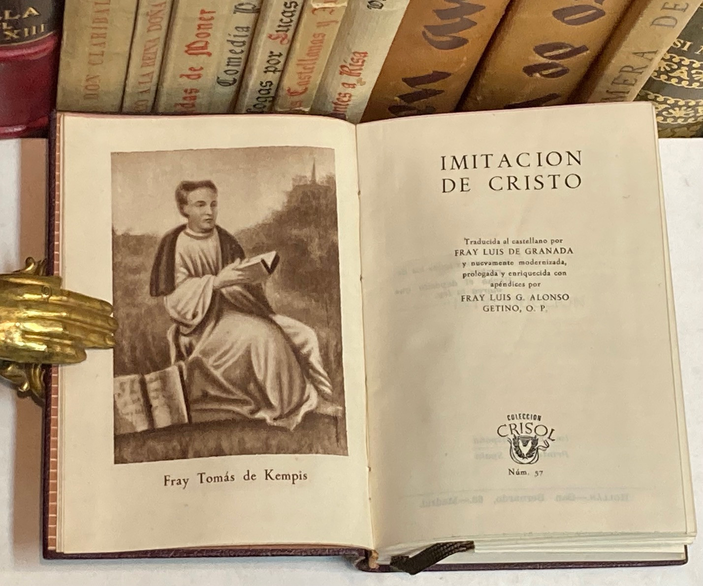 fray tomás de jesús. instrucción espiritual vid - Comprar Livros antigos  sobre religião no todocoleccion