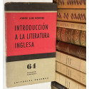 Introducción a la literatura inglesa, con la colaboración de Mª Esther Vázquez.