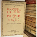Geografía literaria de la provincia de Madrid.